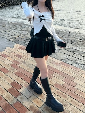 mameさん（骨格ウェーブ・レディース・155cm）の秋コーディネート
