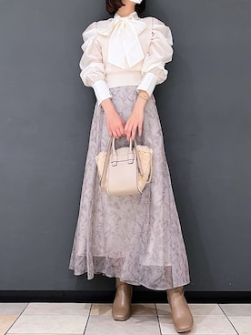 mihoさん（レディース・162cm）の秋コーディネート