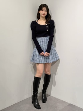 mihoさん（レディース・163cm）の冬コーディネート