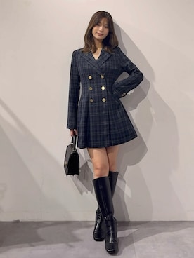 「MERCURYDUO(MERCURYDUO)」｜mihoさん（レディース・163cm）の秋コーディネート