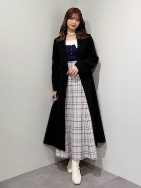 mihoさん（レディース・163cm）の冬コーディネート