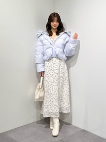 ダブルラッフルバイカラーパイピングワンピース｜マーキュリーデュオ