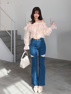 mihoさん（レディース・163cm）の春コーディネート