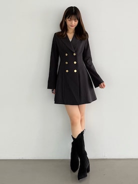 「MERCURYDUO（マーキュリーデュオ）のアイテム」を使った、mihoさん（レディース・163cm）の夏コーディネート