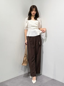 mihoさん（レディース・163cm）の春コーディネート