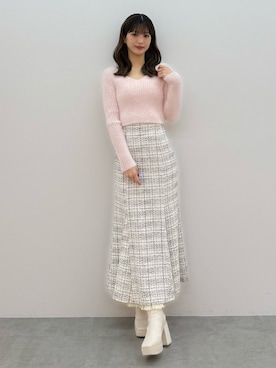 「MERCURYDUO(MERCURYDUO)」｜mihoさん（レディース・163cm）の秋コーディネート