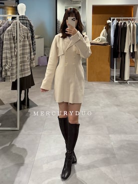 「ガーリーコーデ」｜mihoさん（レディース・163cm）の秋コーディネート