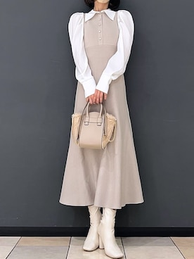 mihoさん（レディース・162cm）の秋コーディネート