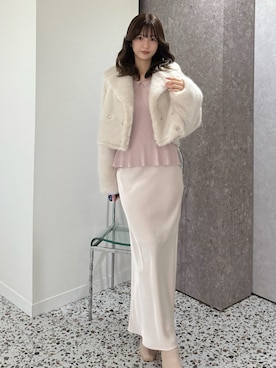 「アイテム（その他アウター）」を使った、mihoさん（レディース・163cm）の秋コーディネート