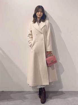 「アイテム（その他アウター）」を使った、mihoさん（レディース・163cm）の秋コーディネート