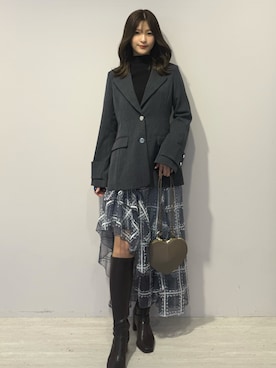 mihoさん（レディース・163cm）の冬コーディネート