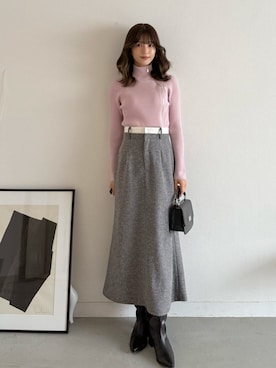 「レイヤードstyle」｜mihoさん（レディース・163cm）の秋コーディネート