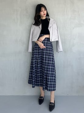 mihoさん（レディース・163cm）の冬コーディネート