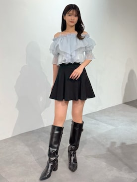 mihoさん（レディース・163cm）の夏コーディネート