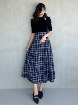 mihoさん（レディース・163cm）の冬コーディネート