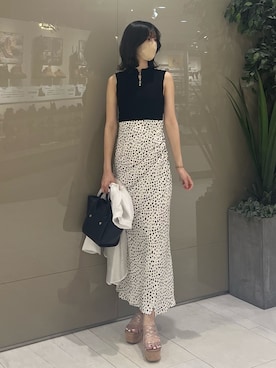 「アイテム（サンダル、その他）」を使った、mihoさん（レディース・162cm）の春コーディネート