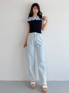 mihoさん（レディース・163cm）の夏コーディネート
