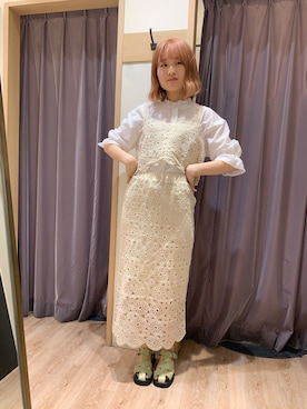 「いまどきジャケット写真」｜「アイテム（その他トップス）」を使った、origoto16さん（レディース・165cm）の春コーディネート