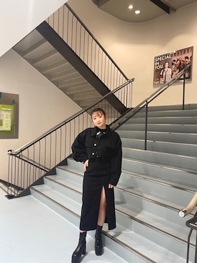 飯嶋菜奈さん（レディース・153cm）の夏コーディネート