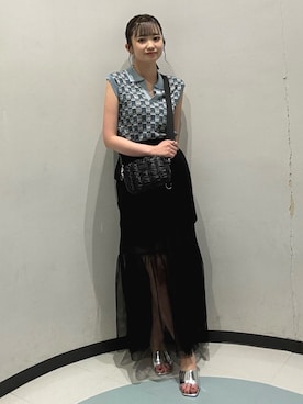 飯嶋菜奈さん(レディース・153cm)の春コーディネート