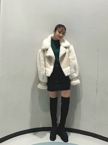ニーハイソックブーツ（ブーツ）｜MURUA（ムルーア）の