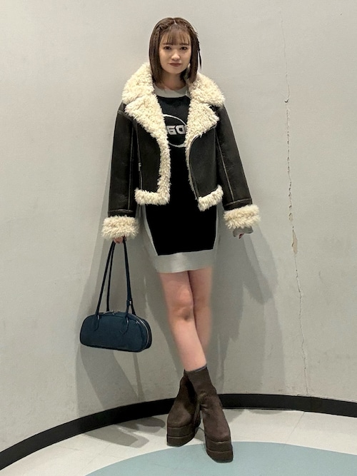 MURUA プラットフォームスエードブーツ プラットフォームスエードブーツ[品番：MKSW0061779]｜MURUA（ムルーア