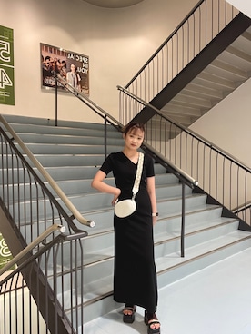 飯嶋菜奈さん（レディース・153cm）の夏コーディネート