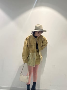 「#春服」｜飯嶋菜奈さん（レディース・153cm）の冬コーディネート