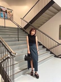 飯嶋菜奈 コーデ01