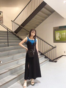 飯嶋菜奈さん(レディース・153cm)の春コーディネート