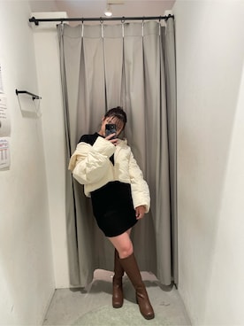 「Autumn」｜飯嶋菜奈さん（レディース・153cm）の秋コーディネート