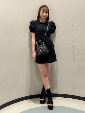 飯嶋菜奈さん（レディース・153cm）の夏コーディネート