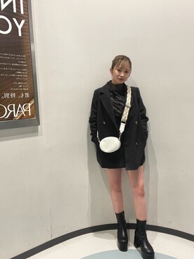 飯嶋菜奈さん（レディース・153cm）の秋コーディネート