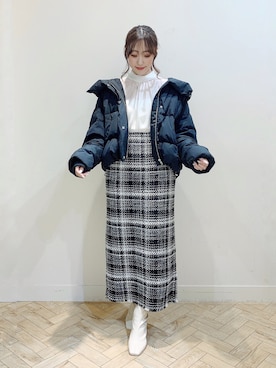 airiさん（レディース・159cm）の冬コーディネート