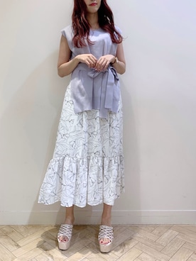 airiさん（レディース・159cm）の夏コーディネート