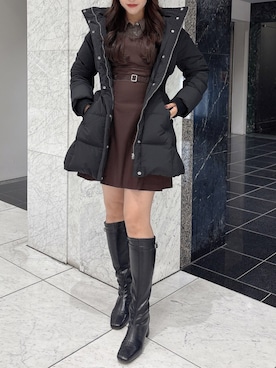 airiさん（レディース・160cm）の冬コーディネート