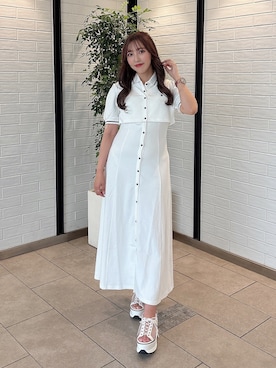 「POLO BCS（ポロ ビーシーエス）のアイテム」を使った、airiさん（レディース・160cm）の夏コーディネート