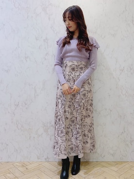 airiさん（レディース・159cm）の冬コーディネート