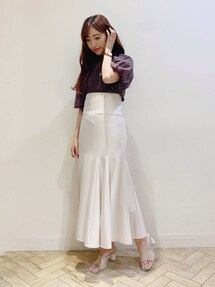 2WAYボリュームリボンブラウスキャミ付き|マーキュリーデュオ 2WAYボリュームリボンブラウスキャミ付き|マーキュリーデュオ
