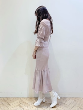 airiさん（レディース・159cm）の冬コーディネート