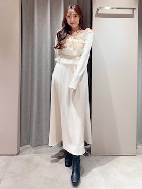 airiさん(レディース・160cm)の冬コーディネート