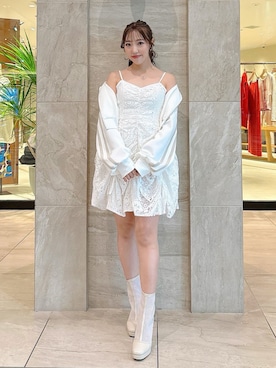 「アイテム（その他アウター）」を使った、airiさん（レディース・160cm）の冬コーディネート