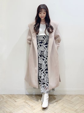 airiさん（レディース・159cm）の冬コーディネート