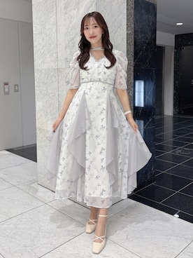 「dazzlin（ダズリン）のアイテム」を使った、airiさん（レディース・160cm）の春コーディネート