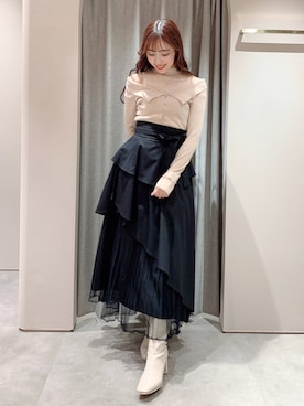 airiさん（レディース・160cm）の冬コーディネート