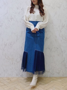 airiさん（レディース・159cm）の冬コーディネート