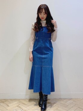 airiさん（レディース・159cm）の冬コーディネート