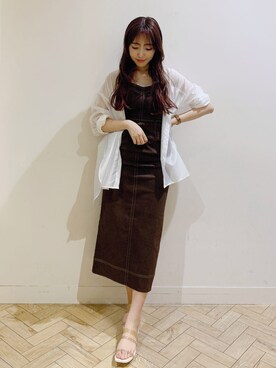 airiさん（レディース・159cm）の春コーディネート