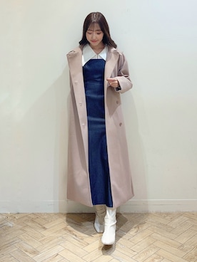 airiさん(レディース・159cm)の冬コーディネート