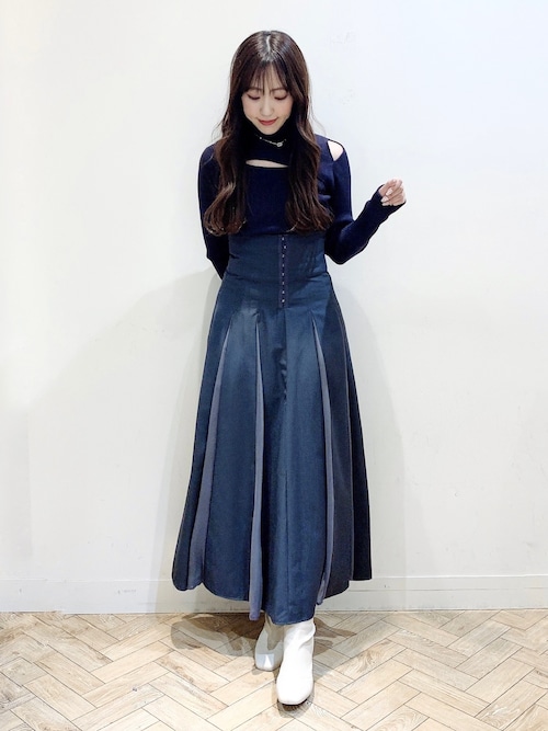 セール】2WAYスリットタートルニット（ニット/セーター